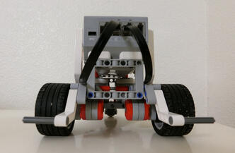 Base robot from the front